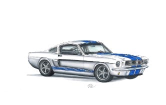 SEMA 2016 - 1966 Ford Shelby GT350 Officially Licensed Re...
